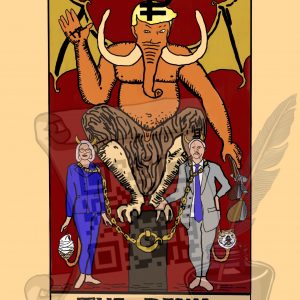 Appalachian Tarot - The Devil (print)