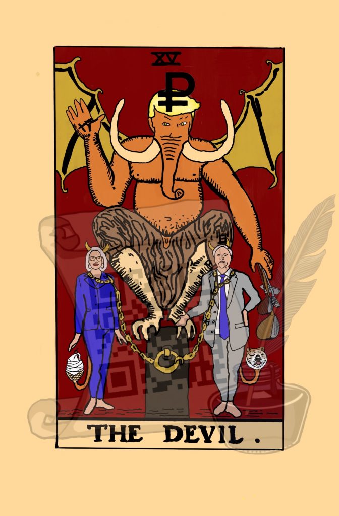 Appalachian Tarot - The Devil (print)