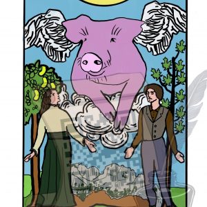 Appalachian Tarot - The Lovers (print)
