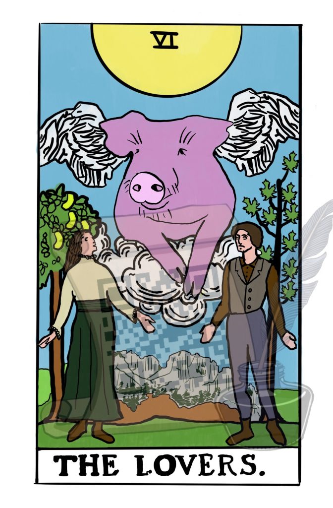 Appalachian Tarot - The Lovers (print)